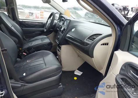 2016 Chrysler Town & Country Touring из США, поврежденный, VIN 2C4RC1BG3GR118543
